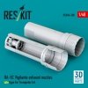 RESKIT RSU48-0508 RA-5C Vigilante exhaust nozzles early type for Trumpeter kit (3D Printed) (1/48)